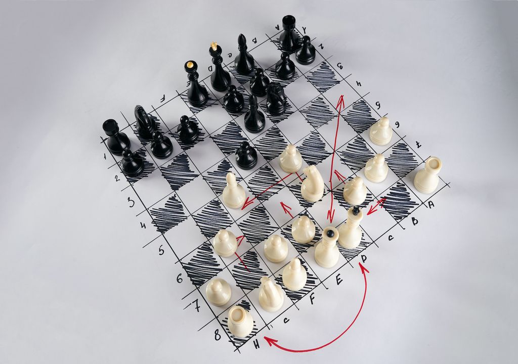 Schach ist eine großartige Möglichkeit, den Geist auf neue Weise zu trainieren. Schach ist eine großartige Möglichkeit, den Geist auf neue Weise zu trainieren.