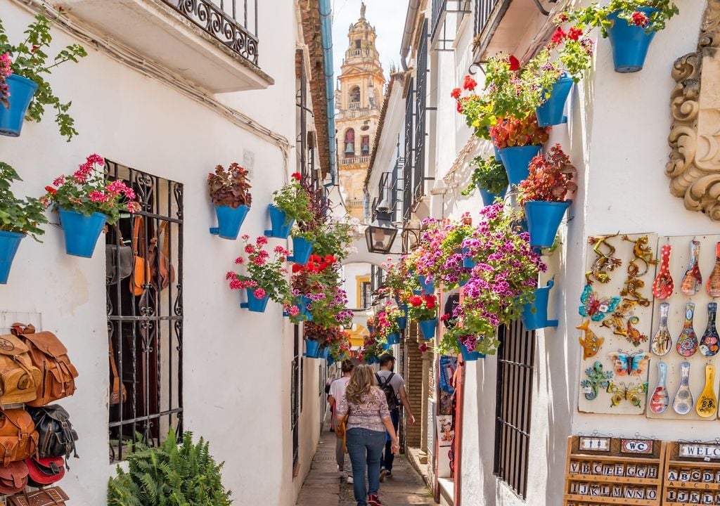 Le printemps est la meilleure saison pour s’aventurer dans la Calleja de las Flores de Cordoue. Le printemps est la meilleure saison pour s’aventurer dans la Calleja de las Flores de Cordoue.