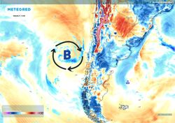 Ciclón extratropical y frío invernal marcarán el fin de semana en Chile