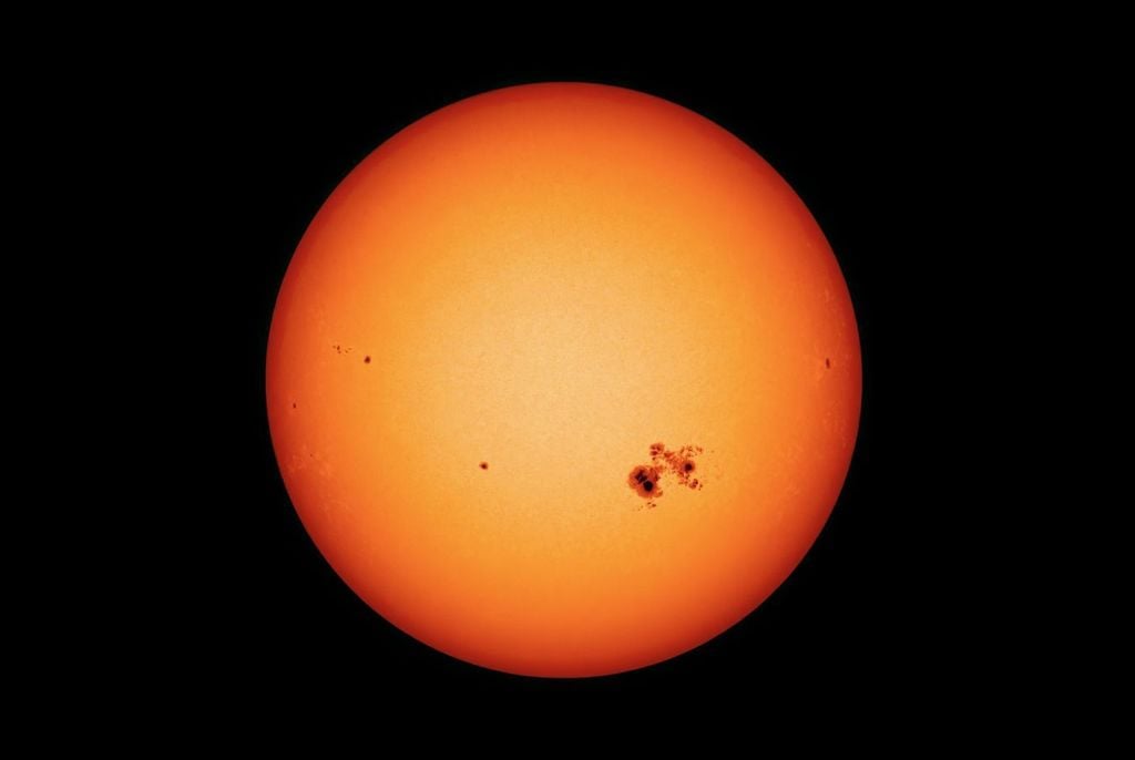 A gigantic sunspot potentially dangerous for our planet has appeared on the surface of the Sun. A gigantic sunspot potentially dangerous for our planet has appeared on the surface of the Sun.